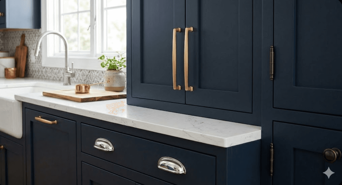 Mixing Metals in Interior Design: Gold, Silver &amp; Bronze Hardware